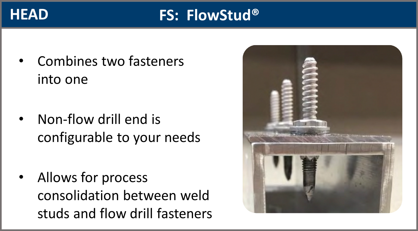 Semblex OptiFlow, the next generation of flow drill fasteners