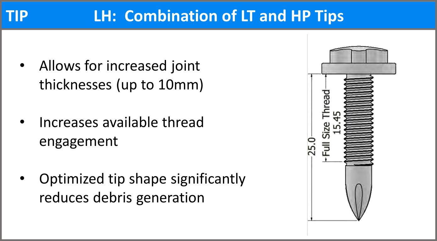 Semblex OptiFlow, the next generation of flow drill fasteners